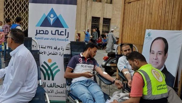 «راعي مصر» تشارك في الحملة الشعبية للتحالف الوطني للتبرع بالدم لدعم الفلسطينيين