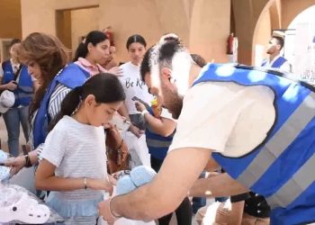 وفد من شباب الجالية المصرية بكندا يزور المنيا بالتعاون مع مؤسسة راعي مصر